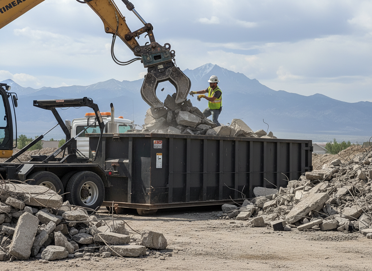 Construction Dumpster Rental in Penrose, CO