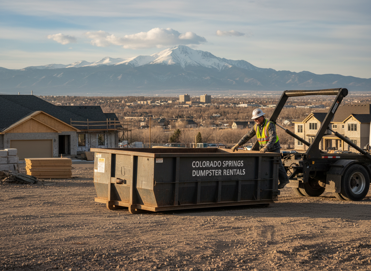 Construction Dumpster Rental in Castle Rock, CO 80104