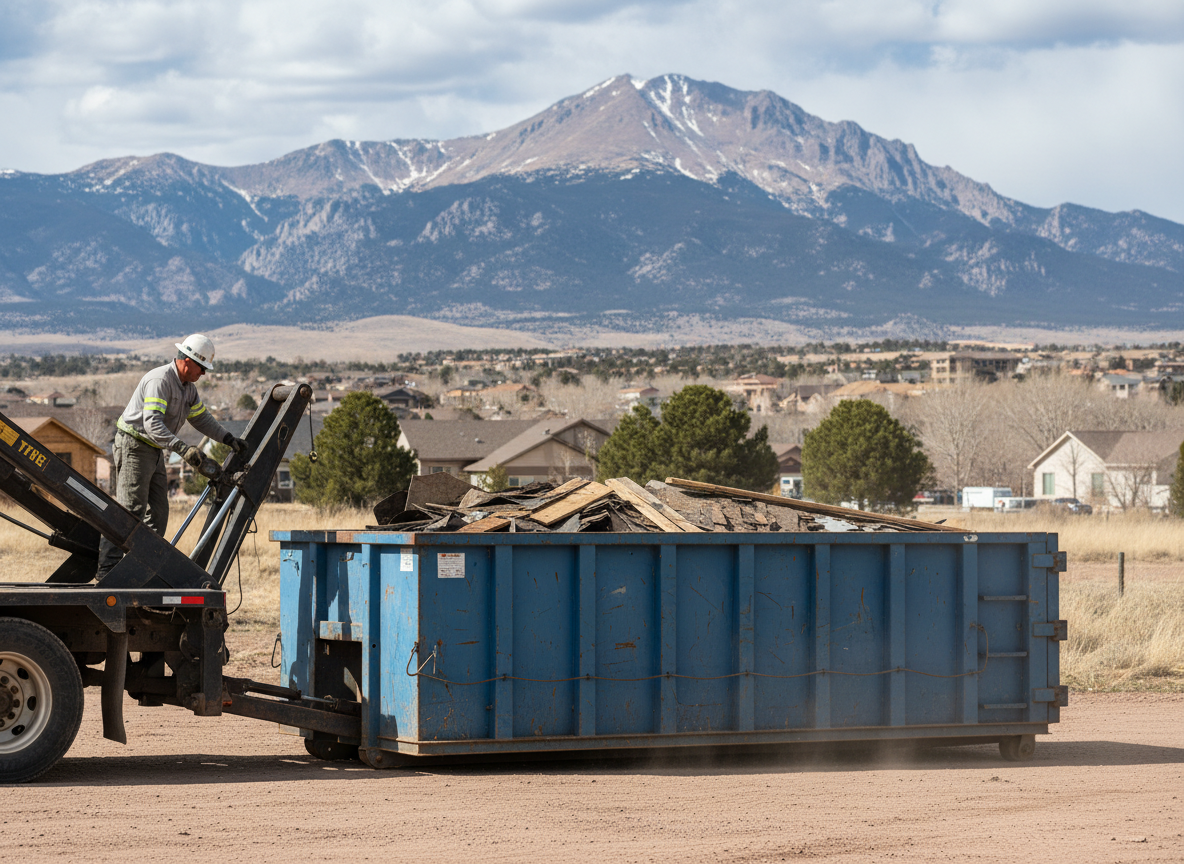 Roofing Dumpster Rental in Colorado Springs, CO